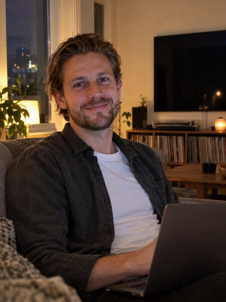 Emil Karlsen, redaktør i Filmer og TV-serier